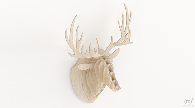 Deer Head wooden furniture