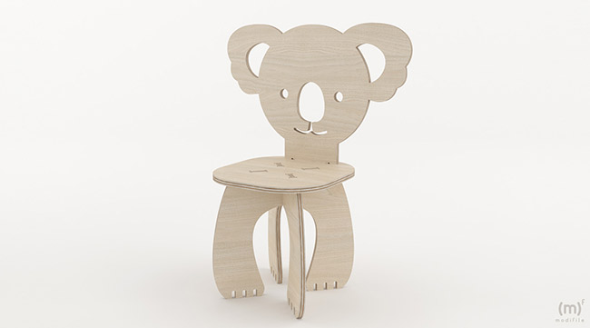 Panda Chair wooden furniture