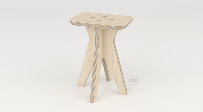 Hermes Stool wooden furniture