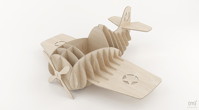 Airplane Costume wooden toy
