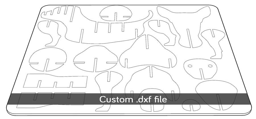 plans dxf for cnc machine