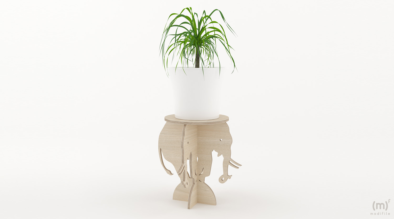 Elephant Flowerpot wooden furniture