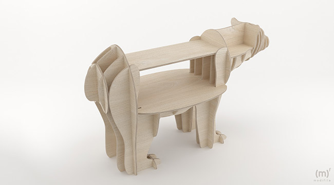 Polar Bear wooden furniture