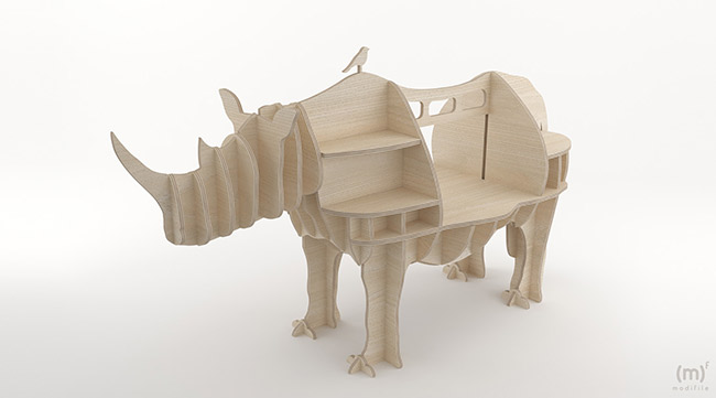 Rhino Cabinet wooden furniture