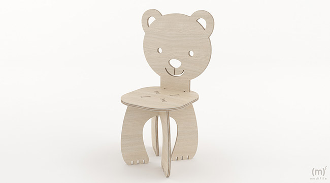 Bear Chair wooden furniture
