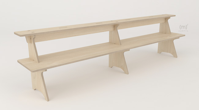 Libra Shelf wooden furniture